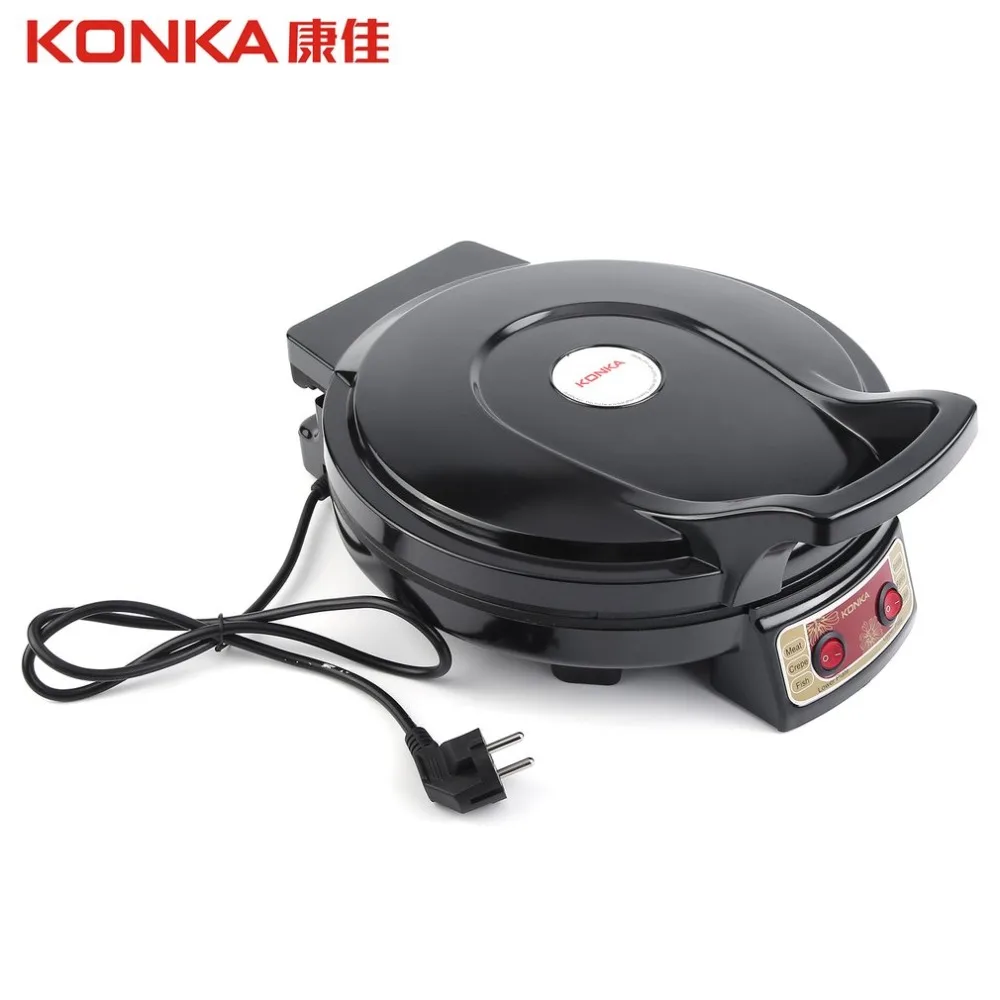 KONKA 900 Вт 220 В 50 Гц электрическая сковорода с двойным боковым нагревом, сковорода, сковорода для использования на кухне, KBP-3201