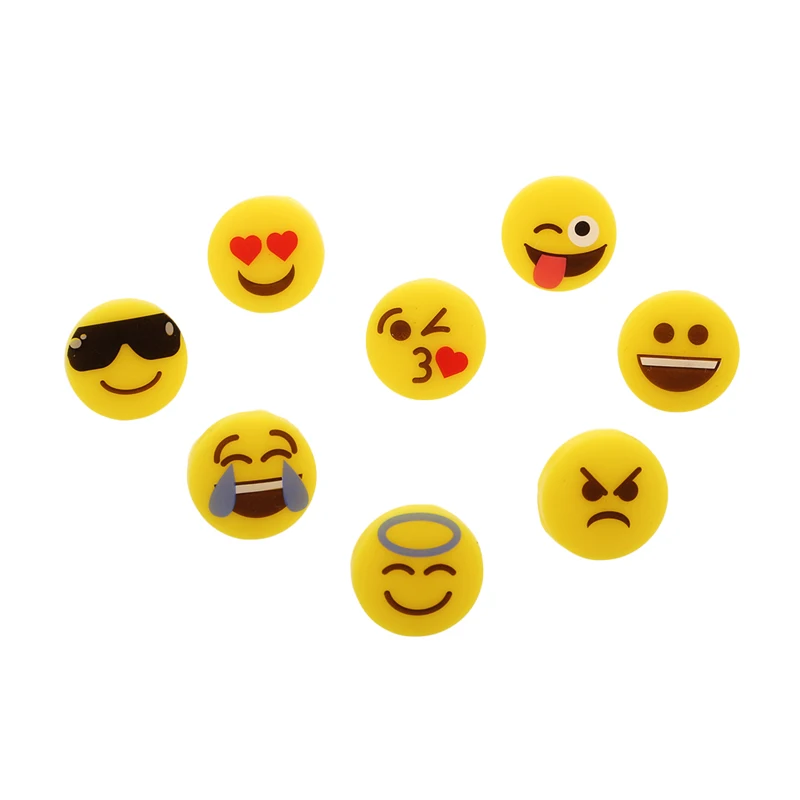 

8pcs/set Smiley expression Silicone Party Wine Glass Bottle Drink Cup Marker Tags Cup Identify Label