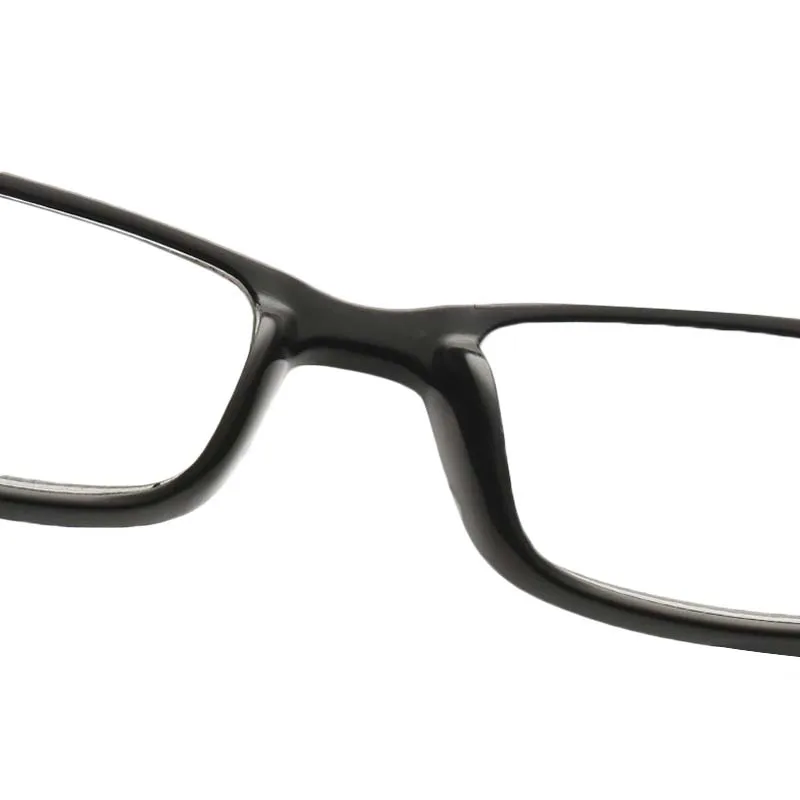 Новые черные очки для чтения, Сверхлегкий материал из смолы для женщин, мужские очки для чтения, прочность+ 1,00-+ 4,00