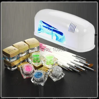 

Nail tools uv gel Manicure set with nail UV lamp FreeShipping