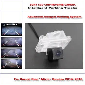 

Car Backup Rear Reverse Camera For Suzuki Ciaz / Alivio / Keietsu 2014 2015 2016 HD Intelligent Parking Dynamic Trajectory
