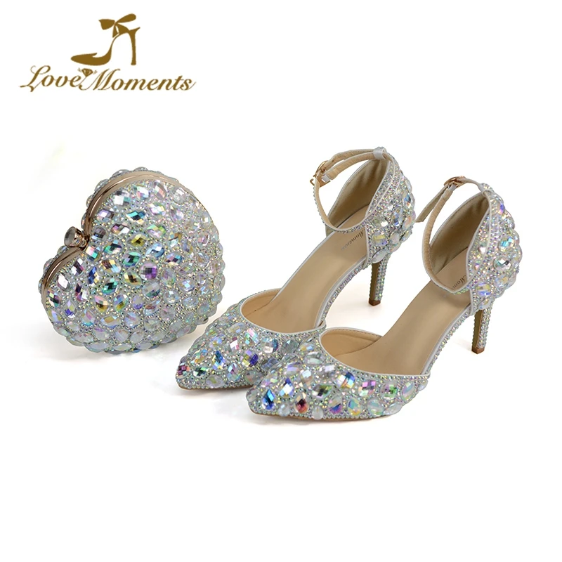 hart crystal embellished evening shoe