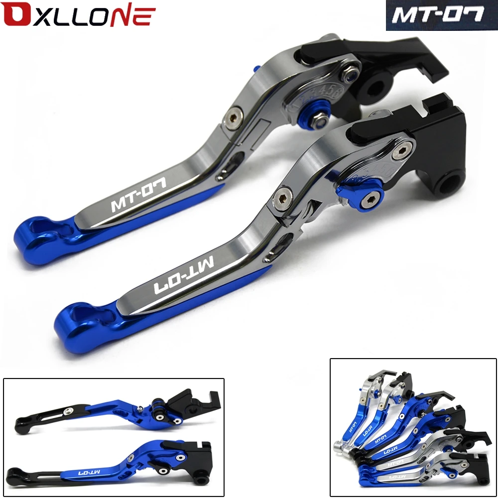 

FOR YAMAHA MT-07 FZ-07 2014-2016 MT 07 FZ 07 MT07 MOTORCYCLE ACCESSORIES ADJUSTABLE FOLDING EXTENDABLE BRAKE CLUTCH LEVERS