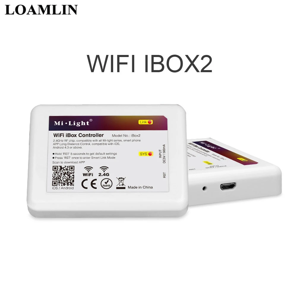 Mi светильник LS3 40 Вт плоский светильник контроллер WiFi iBox1 iBox2 умный контроллер FUT006 FUT007 2,4G пульт дистанционного управления