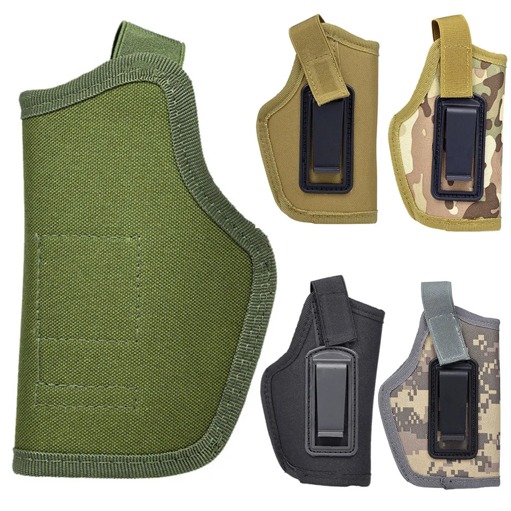

Holder Hunting Bag Concealed Tool Gun Holster Portable Oxford Fabric Outdoor Sport Random Color Carry Pouch Waist Pack Universal
