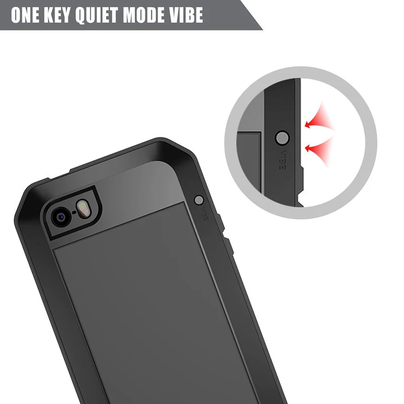Metal Case Fors iPhone 6 6s 7 8 plus x (2)