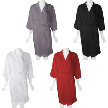

1Pc Salon Client Gown Robes Cape Hair Smock Waterproof for Clients Kimono Style Hot Selling