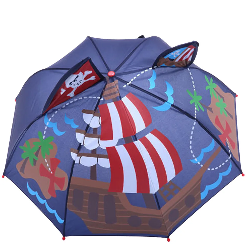 Детский чехол, зонтик для защиты от солнца, дождя, УФ-лучей, 3d мультяшный зонт для улицы, коляска для ребенка, Stokke, аксессуары для коляски - Цвет: A