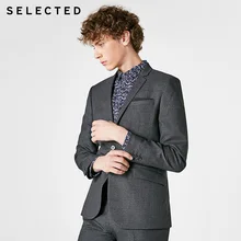 SELECTED men Single breasted business jacket | 41845X501