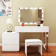 Портативный светодиодный светильник-зеркало Голливуд 20 лампочек, косметический зеркальный Ночной светильник, косметический светильник, головной светильник, легкий светодиодный светильник для макияжа