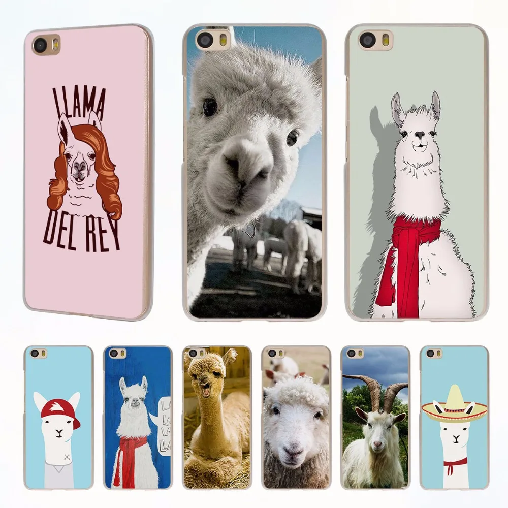 Lucu Llama Alpaca Kambing Meme Style Batal Telepon Shell Kasus