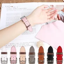 Для Apple Watch группа из натуральной кожи браслет запястье ремешок для часов iwatch серии 38 мм/42 мм 3/2/ 1 ремень Замена Apple ремешок