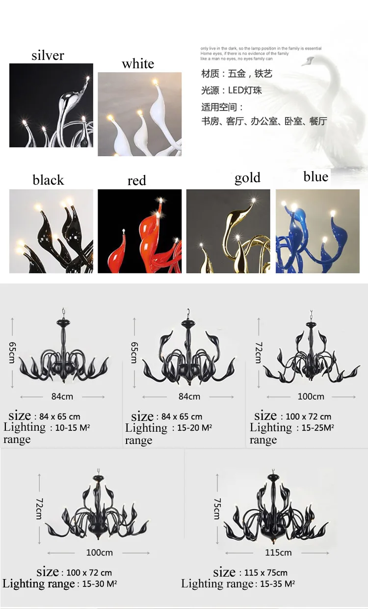 Lustres de Cristal Conduziu a Lâmpada do Teto Deco Vela Europeu Levou Cisne Decoração g4 Quarto Sala Modern Frete Grátis Art 5 LEVOU Cisne Decoração G4 Conduziu a Lâmpada