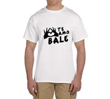 Gareth Bale Te Amo Bale tee 100% cotton cartoon t shirts Mens o-neck fashion T-shirts fans gift 0216-22
