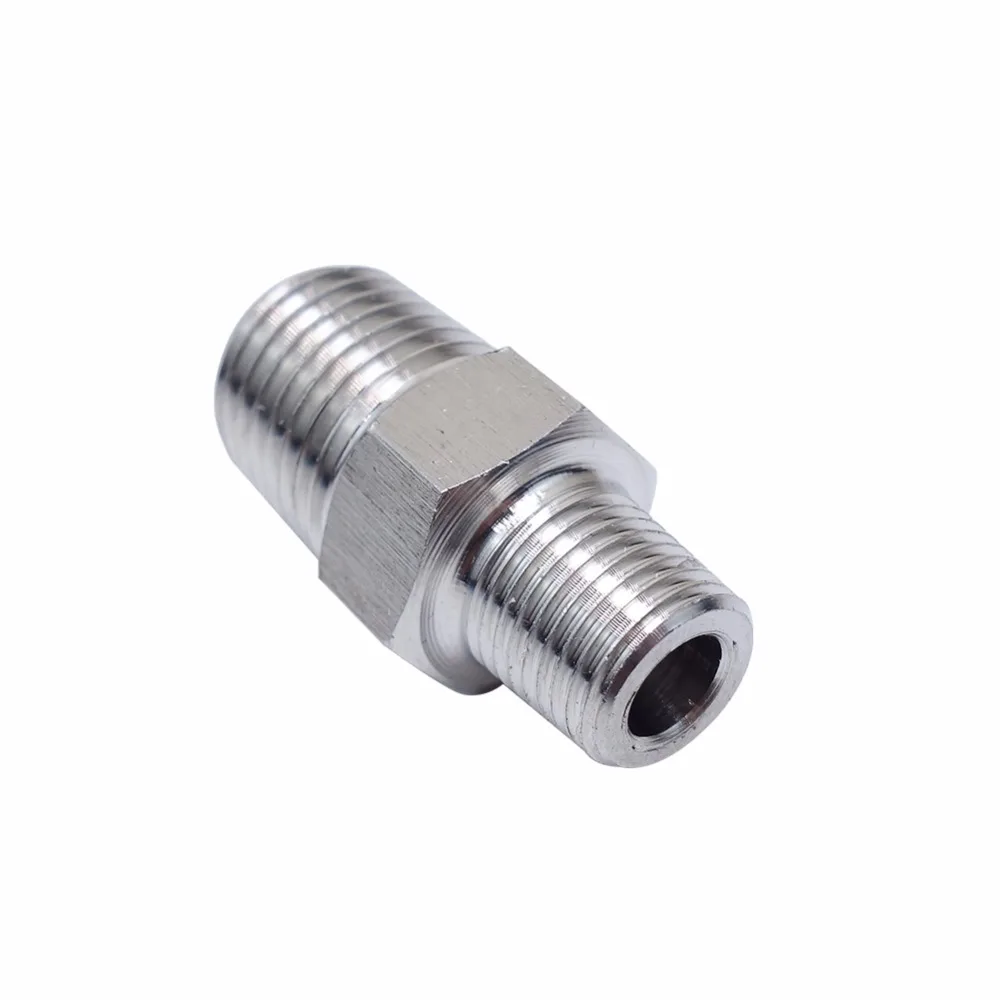 

Stainless Steel 304 Barstock Pipe Fitting Reducing Hex Nipple 1/8" *1/4" NPT Male