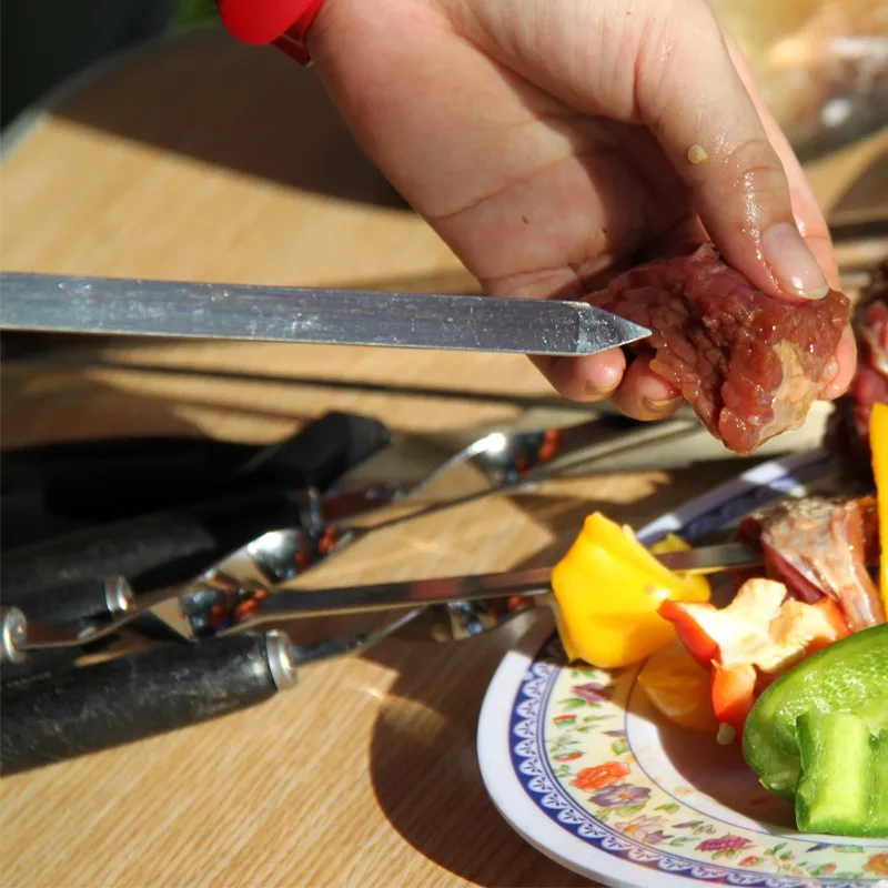 Wooden Barbecue grill needle (5)