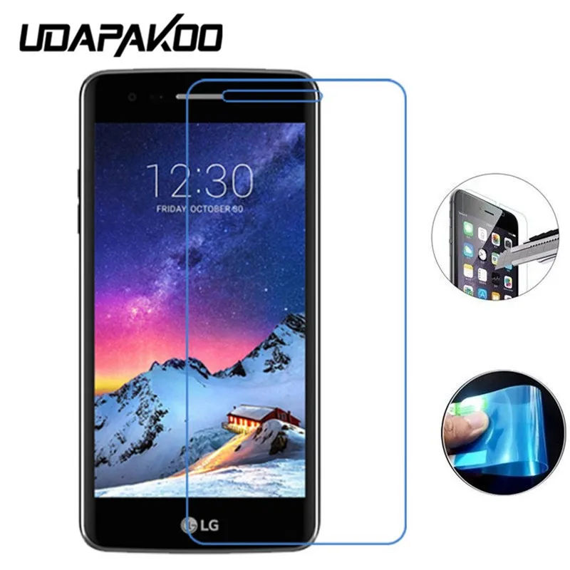 Udapakoo Nano Explosion-proof Clear Soft Glass Screen Protector Front Protective Film for LG K8 2017 | Мобильные телефоны и