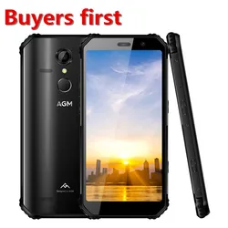 AGM A9 смартфон с 5,99-дюймовым дисплеем, восьмиядерным процессором Snapdragon 450, ОЗУ 3 ГБ, ПЗУ 32 ГБ, 5400 мАч, Android 8,1