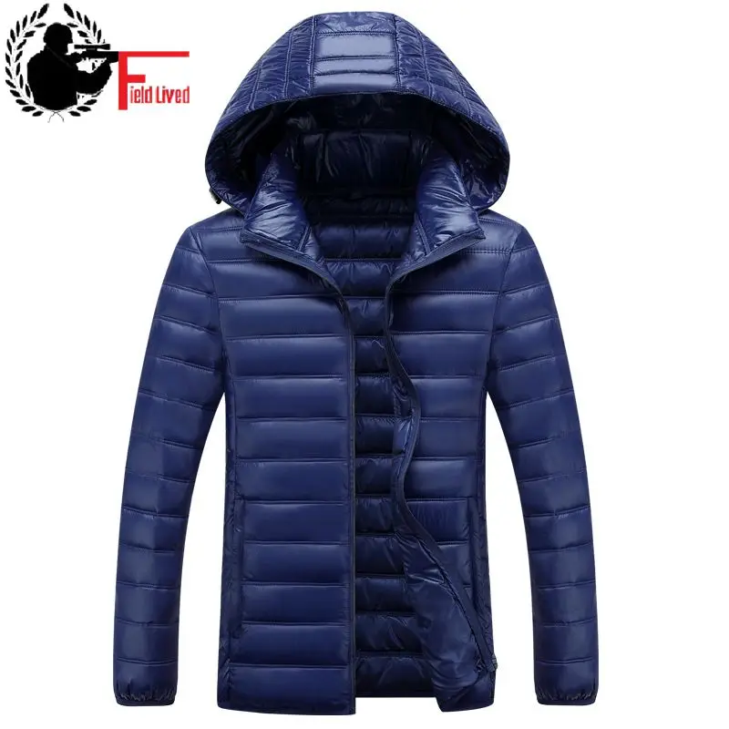 

Winter Jacket Mens Hooded Windbreaker Parka Warm Cotton Padded Coat Casual Jacket Male Clothing Big Mens Size 4XL 5XL 6XL 7XL