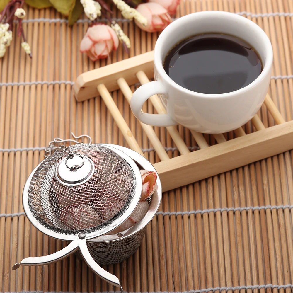 Stainless Steel Soup and Spice Colander Strainer Basket - 3 Sizes