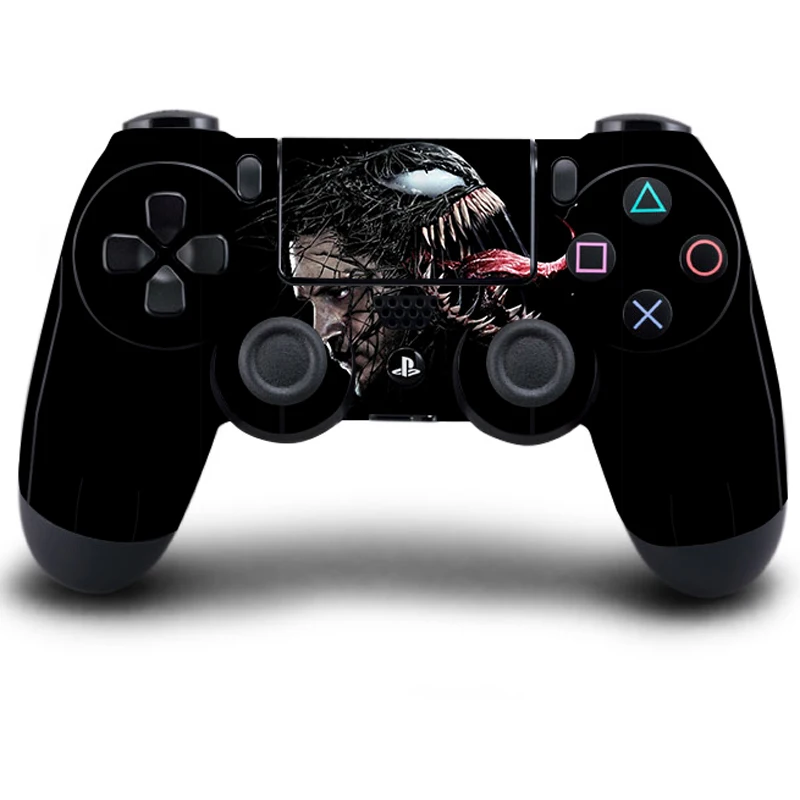 Venom полное покрытие геймпад кожи наклейки для Playstation 4 Dualshock 4 Контроллеры виниловые накладки наклейки Play Station 4 протектор