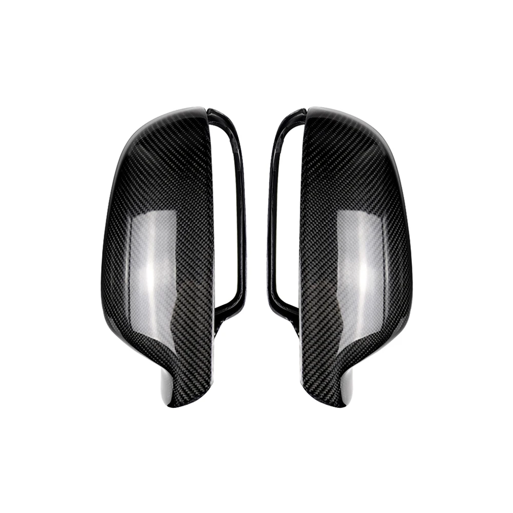 

Carbon Fiber Side Wing Mirror Covers Caps Replacement Decoration Fit For Audi A4 B8.5 2012-2015 A5 B8.5 2013-2016