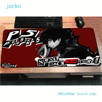 

persona 5 mousepad gamer High-end 800x400x3mm gaming mouse pad locrkand notebook pc accessories laptop padmouse ergonomic mat