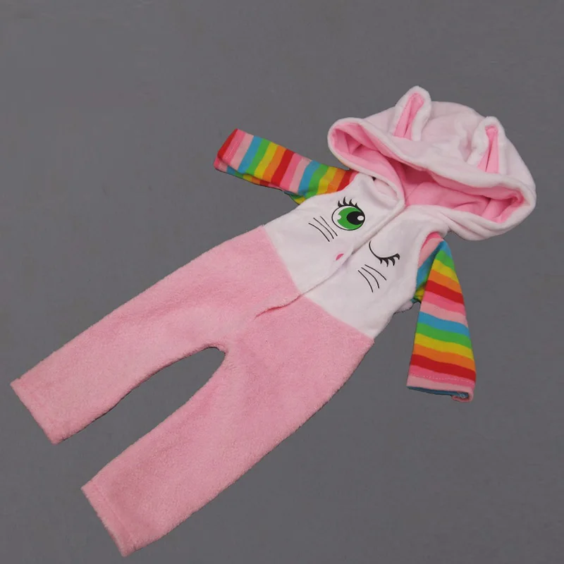 Новая кукла пижамы ночнушки одежда для сна комплект одежды топ и брюки девочек 18