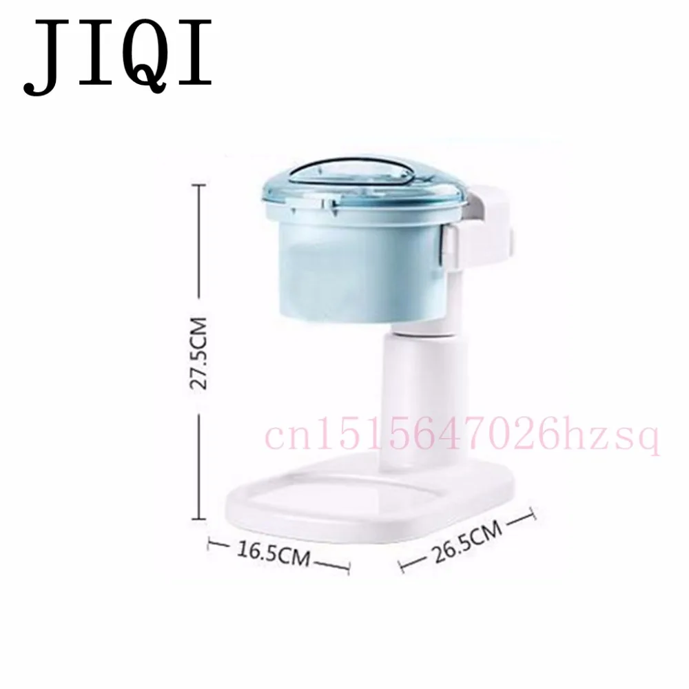 

JIQI Household snow cone ice crusher fruit juicer mixer Ice Block Making Machines kitchen tools maker
