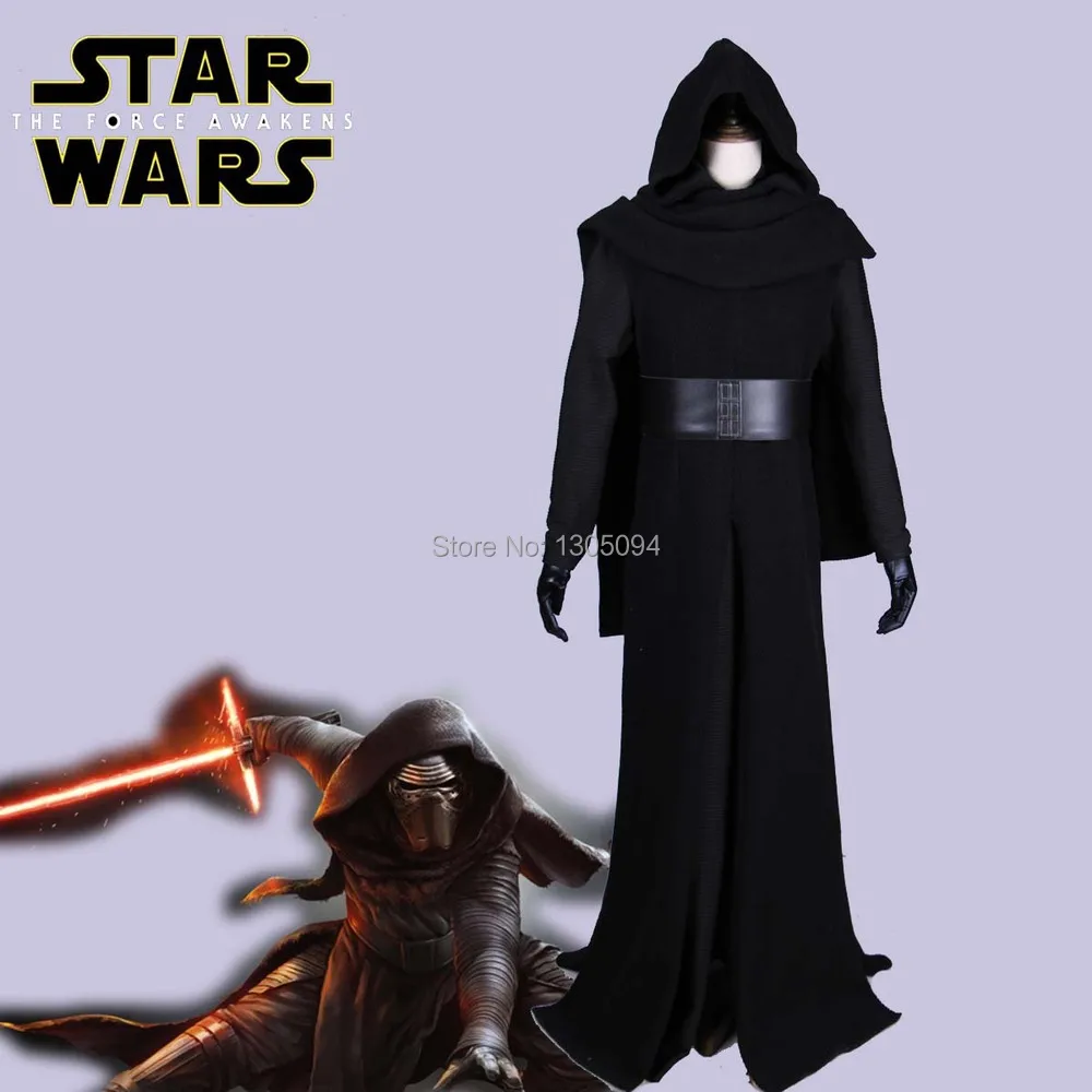 Star Wars 7 The Force Awakens Kylo Ren Outfit Sets Cosplay Costume Custom Made 
