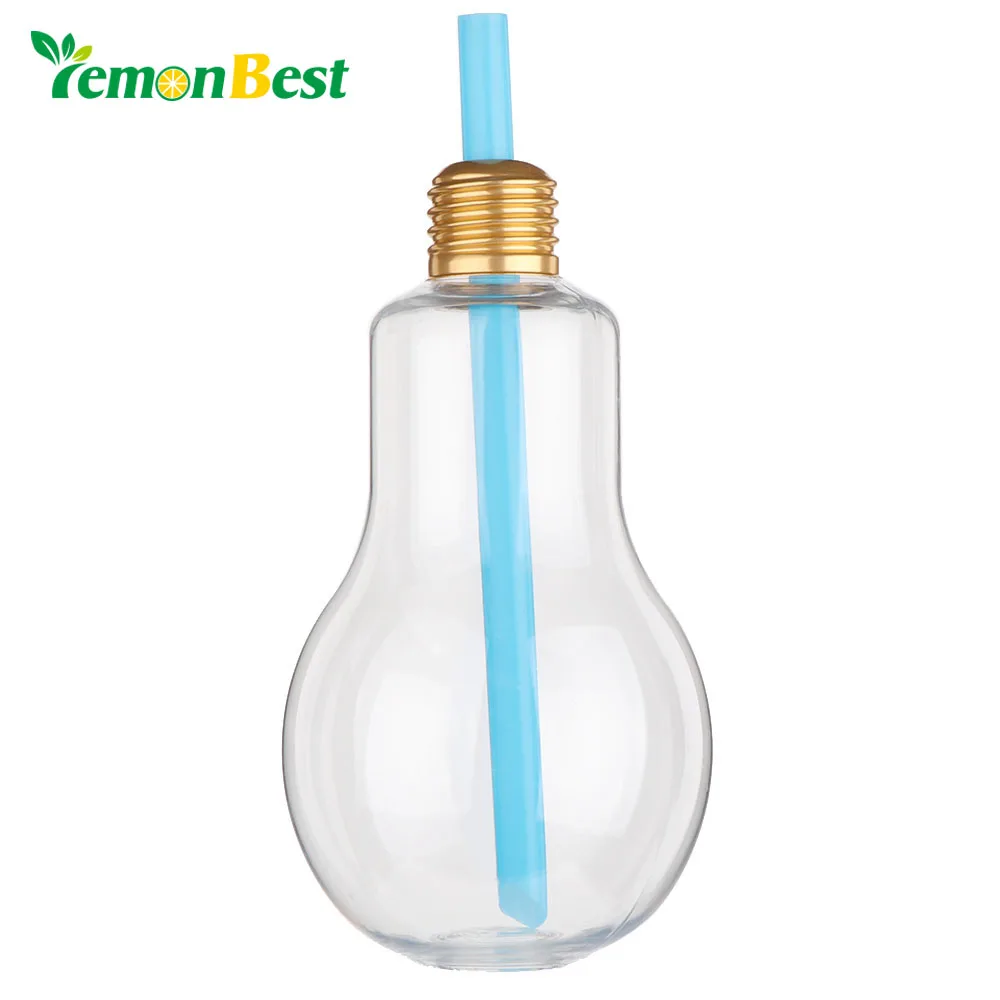 Buy LemonBest Creative Plastic Light Bulb Water Bottle