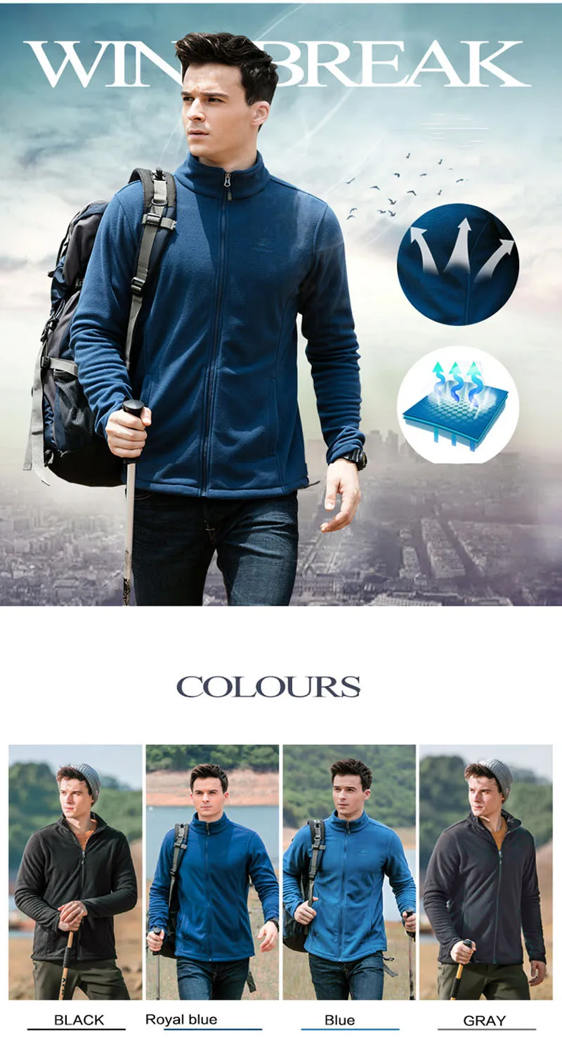 Großhandel Solide Farbe Mens Thermal Fleece Jacke Männer Full Zip Langarm Leichte Casual Bodywarmer Mantel Im Freien Polar Fleece Jacken Von Amandal, Großhandel Solide Farbe Mens Thermal Fleece Jacke Männer Full Zip Langarm Leichte Casual Bodywarmer Mantel Im Freien Polar Fleece Jacken Von Amandal,
