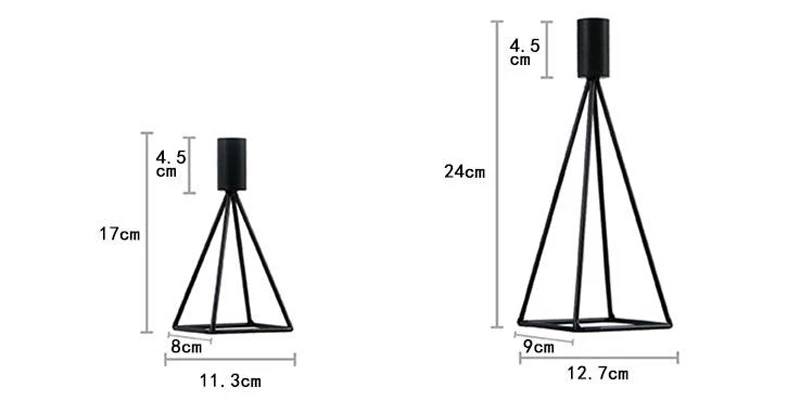 Европейский подсвечник Железный Подсвечник геометрические настольные подсвечники орнамент для свадебного ужина декоративный подсвечник GZT043