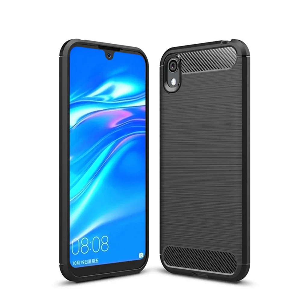 

For Huawei Y5 2019 Case 5.71 inch Luxury Full Soft TPU Silicone Cover Shockproof Case For Huawei Y5 2019 Y 5 2019 Phone Cases