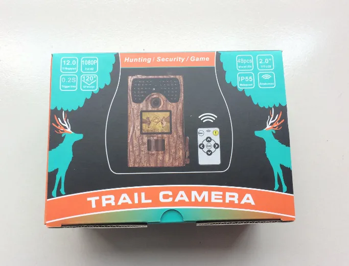 PR300 Hunting Trail Camera Full HD 12MP Photographs 1080P Video Night