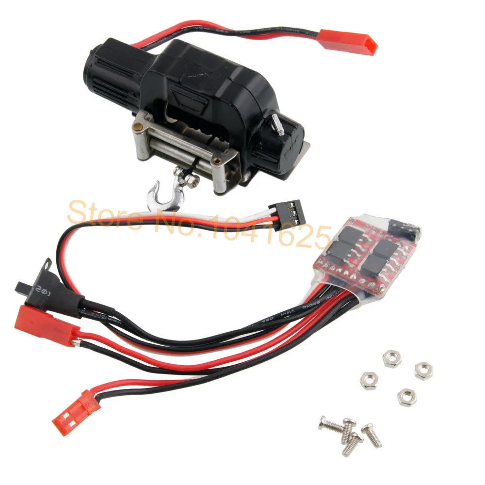 Automatic Winch Control System & 20A High Pressure Waterproof ESC Speed