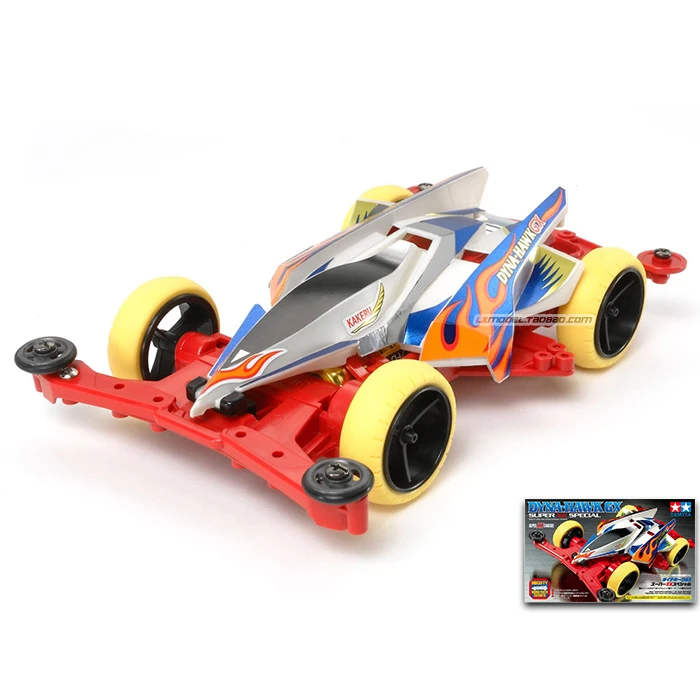 

1PC 95467 Dyna-hawk GX Tamiya Car Red SXX Chassis Limited Edition Model for RC Mini 4WD Racing