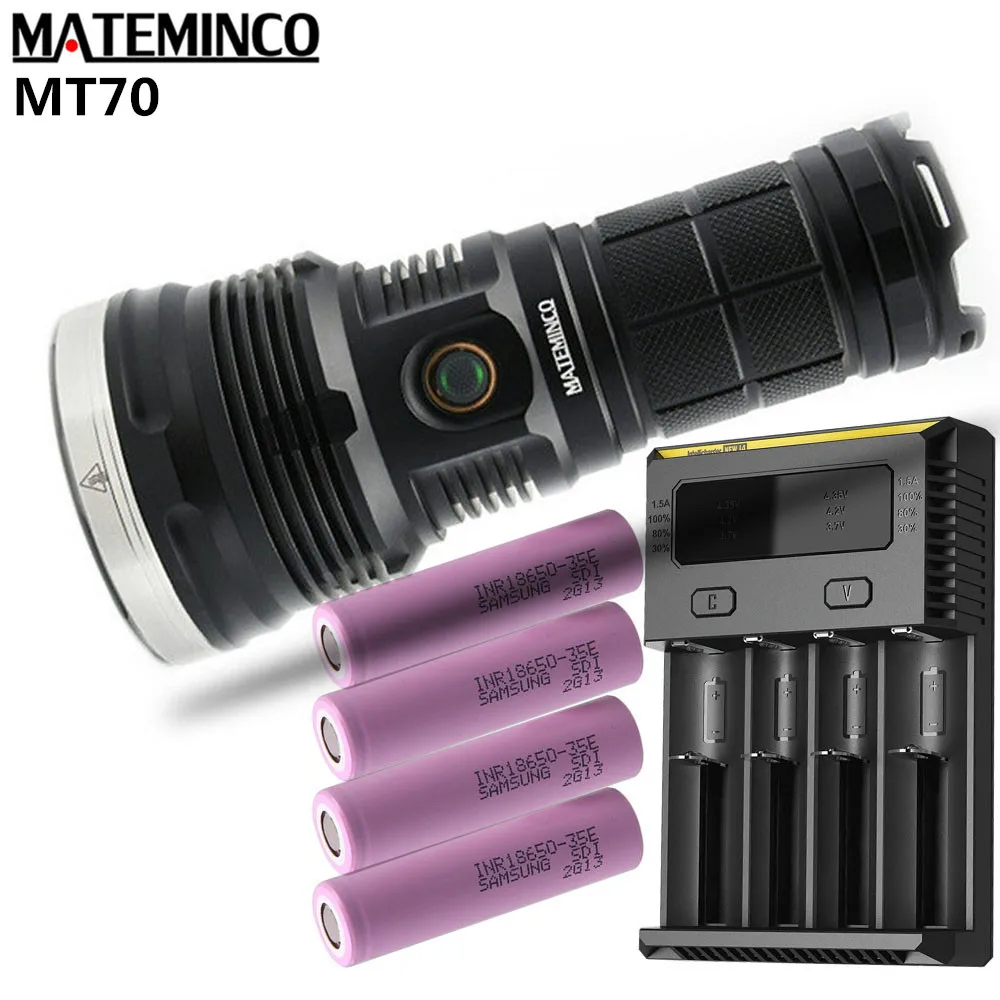 

NEW Mateminco MT70 Flashlight CREE XHP70.2 LED max 6000 Lumens handheld light 1039 Meter Long Throw outdoor search light