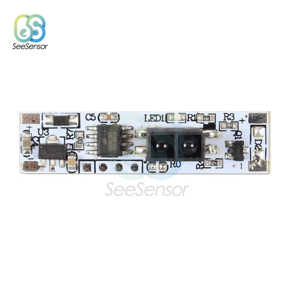 Φ DC 12V Датчик сканирования на короткое расстояние сенсор руки модуль