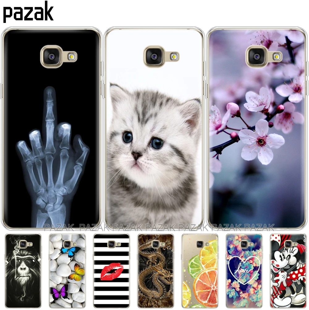 

Silicone phone Case For Samsung Galaxy A5 2016 Case A510F A510 Phone Back Protective FOR Capa Samsung A5 2016 Cases new design