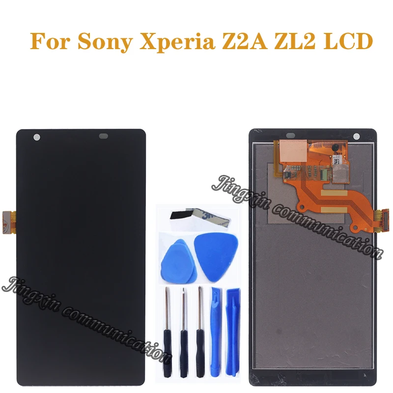 

5.0 inches LCD For Sony Xperia Z2A ZL2 LCD Monitor + Touch Screen Digitizer Mobile Phone Accessories Repair Parts Free shipping