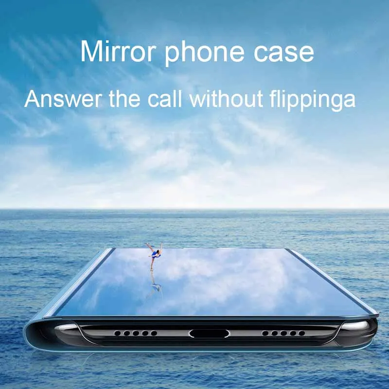 Flip Leather telefon Cover For Huawei p20 p20pro p20lite Smart Mirror Mobile phone Case fashion phone holder stand accessory bag Flip Leather telefon Cover For Huawei p20 p20pro p20lite Smart Mirror Mobile phone Case fashion phone holder stand accessory bag
