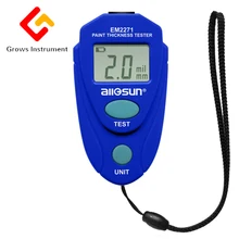 Цифровой толщиномер, покрытие, измеритель толщины автомобиля, руководство по России, EM2271 all-sun