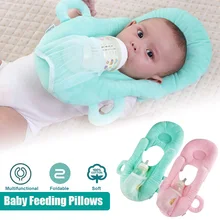 Feeding Baby Pillow Multifunctional Nursing Pillow Breastfeeding Baby Sitting Learning Pillow Adjustable Model Cushion Infant