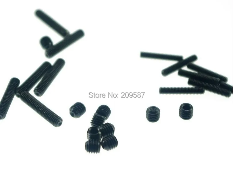 

QTY50 M2x10mm Head Hex Socket Set Grub Screws Metric Threaded Cup Point