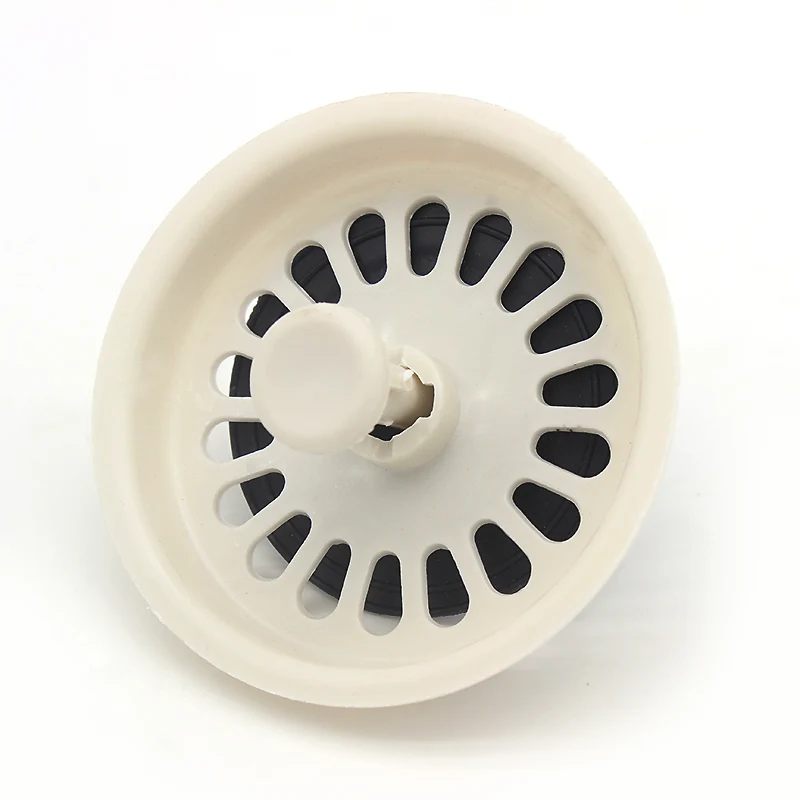 

1pc Stainless Steel ABS Kitchen Sink Stopper Plug for Bath Drain Drainer Strainer Basin Water Rubber Sink Filter Cover Sinkhole