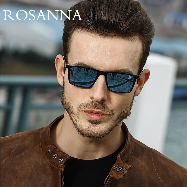 Rosanna Metal Sunglasses Men Polarized Square Sunglasses