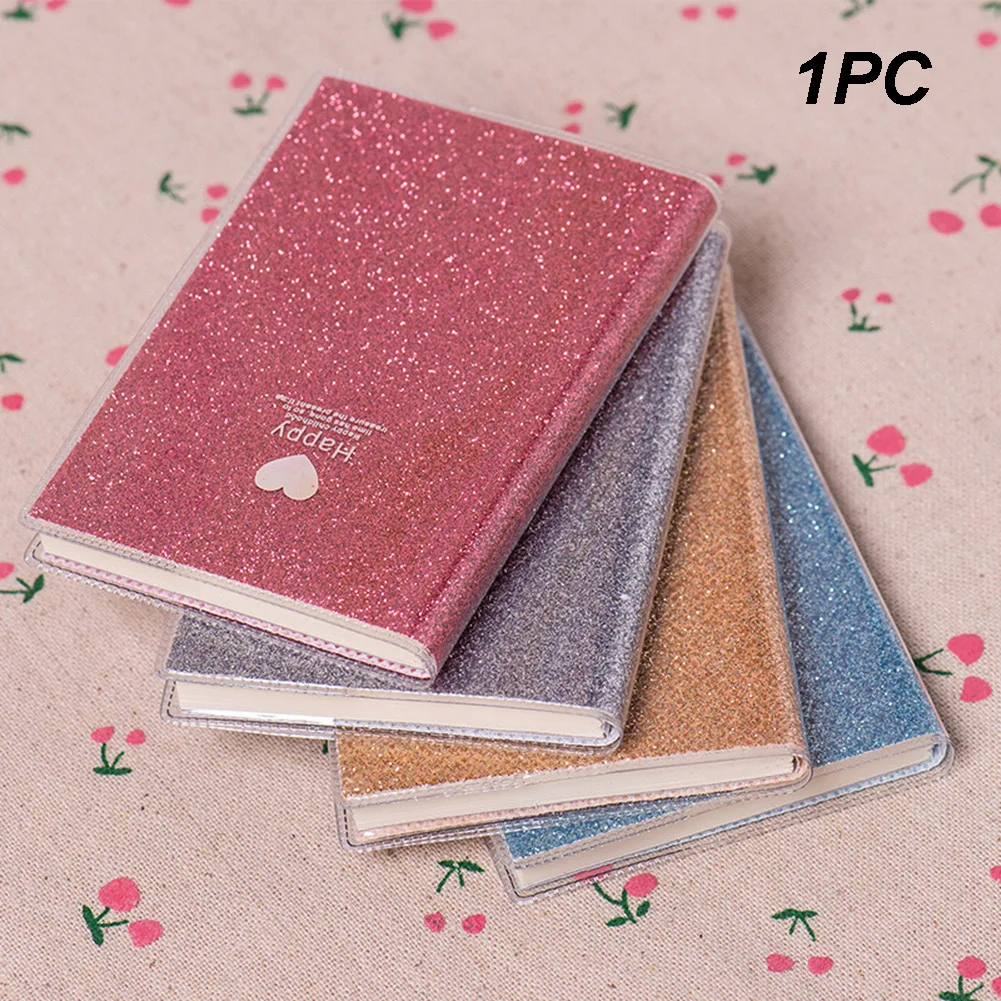 

Shining Fashion Papery School Supplies Love Notebook Diary Gift Planner Notepad Agenda