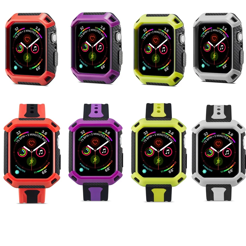 

KINGBEIKE New Watch Case For Apple Watch Series 4 iWatch 40mm 44mm Cases Protection Frame Protective Cover