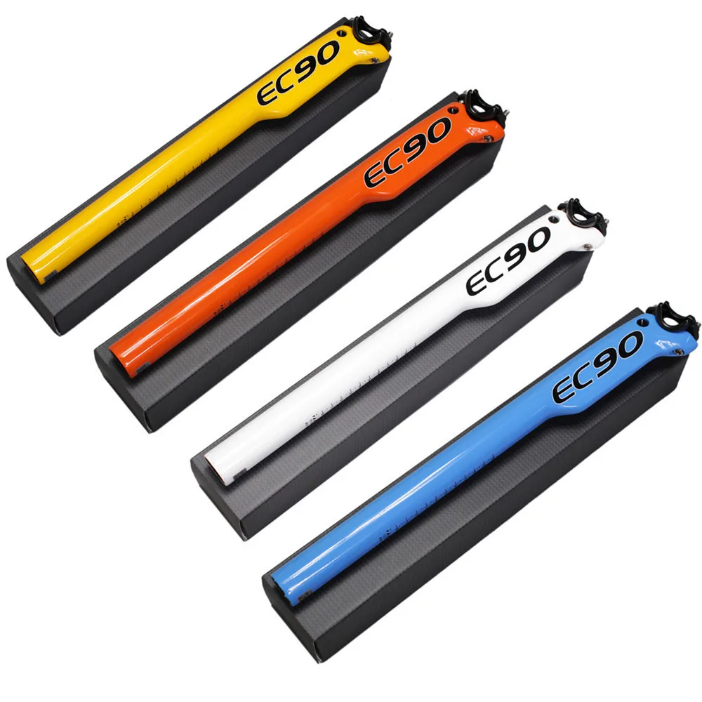 Aero Seatpost Ultralight Carbon Bicycle Seat Post 27.2/30.8/31.6*400mm